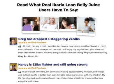 Ikaria Lean Belly Juice Reviews